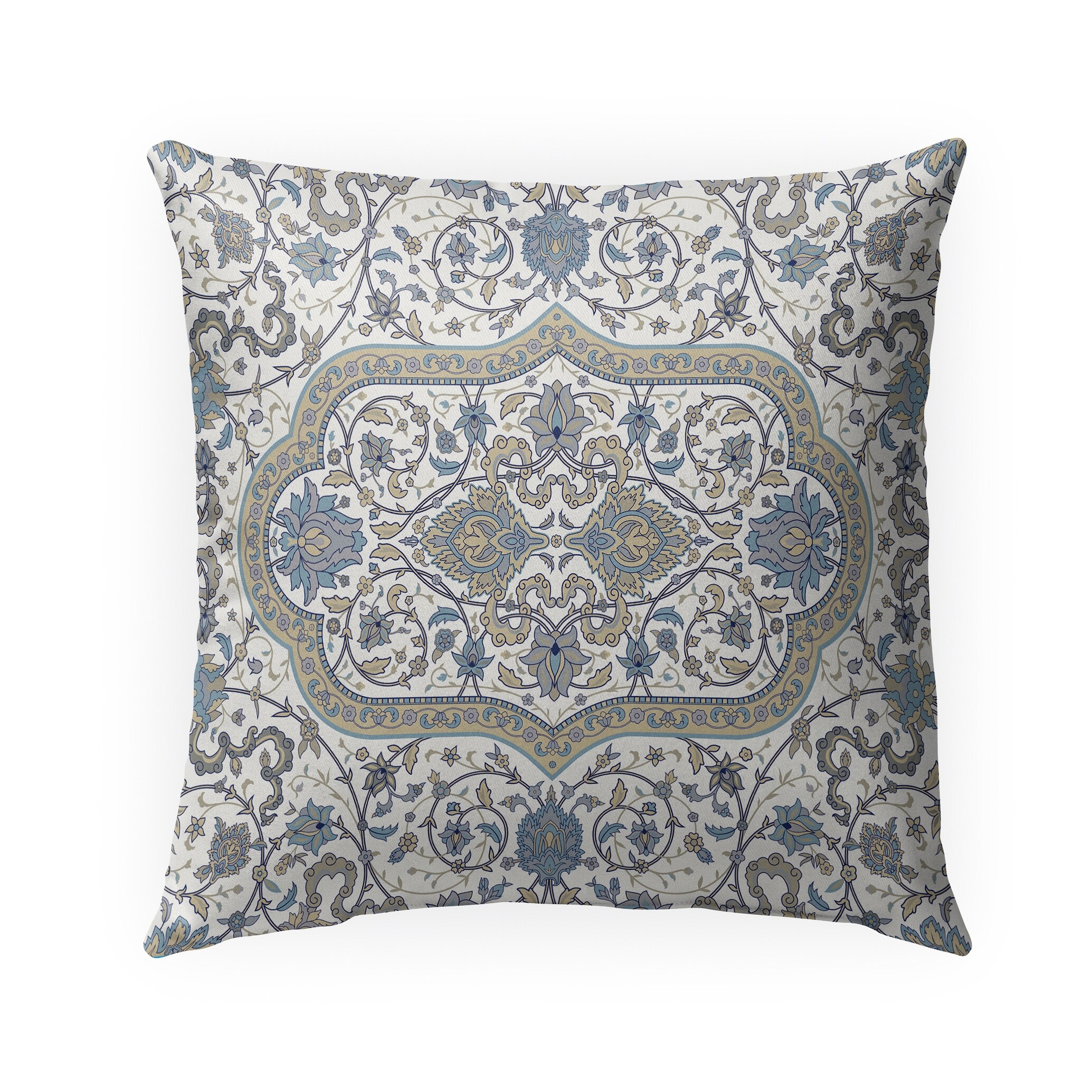 Blue and new arrivals tan outdoor pillows